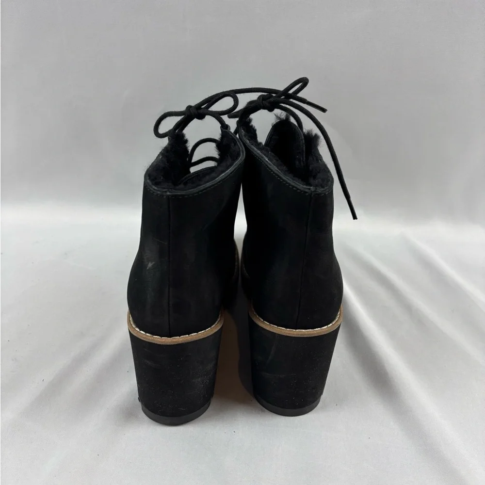 Eileen Fisher Alpine Wedge Sherpa Lined Bootie Size 6.5 - Picture 6 of 8